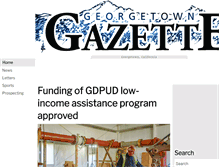 Tablet Screenshot of gtgazette.com